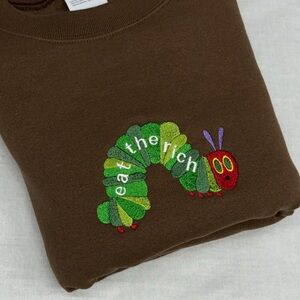 Eat the rich very hungry caterpillar
